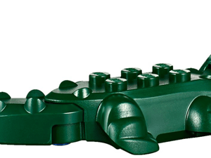 "LEGO Animal Crocodile/Alligator Dark Green toy"