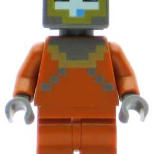 "LEGO Minecraft Diver Minifigure with accessories."