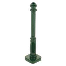 "LEGO Lamp Post Dark Green model displayed"