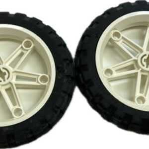 "LEGO Technic Motorcycle Tyre 61.6×15 Pack"