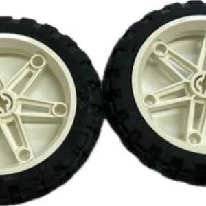 LEGO Technic Motorcycle Tyre 61.6×15 Pack of 2