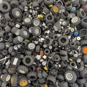 LEGO Mixed Hubs & Wheels 500g Mixed Bag Sale!