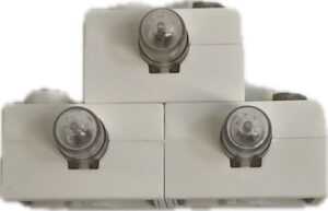 LEGO Vintage Electric Light Brick 1×2 Pack of 3.