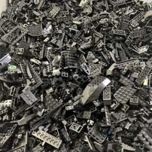 "LEGO 500g Black Pieces Fun Pack assortment"