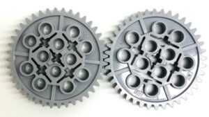 LEGO Technic 40 Tooth Gears Pack Of 2 Light Bluish Grey