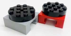 "LEGO Turntable 4x4 Locking Grooved Base"