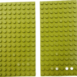 "LEGO Plate 8×16 Pack Of 2 Olive Green"