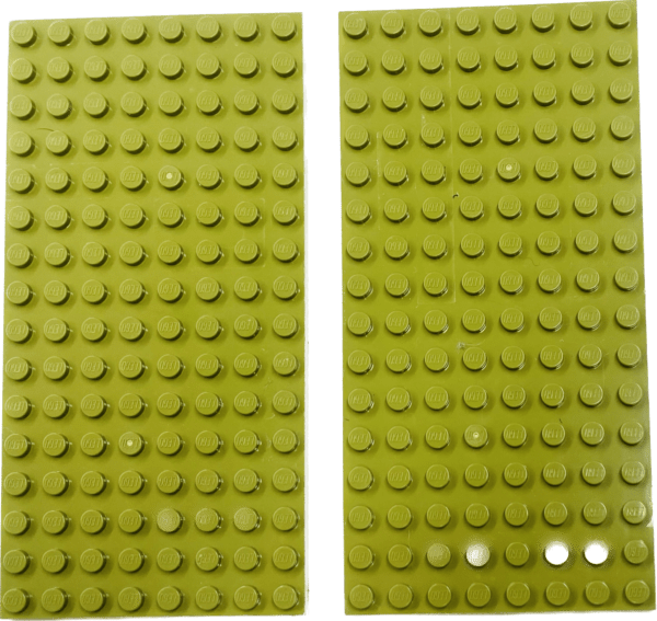 "LEGO Plate 8×16 Pack Of 2 Olive Green"