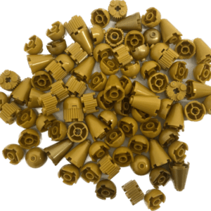 "LEGO Gold Round Pieces Fun Pack assortment"