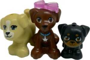 "LEGO Friends/City Animal Pets Fun Pack of 3 Dogs"