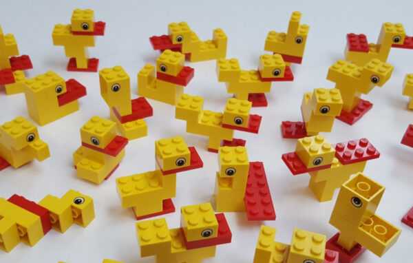 "LEGO Serious Play Duck Challenge Kit set"