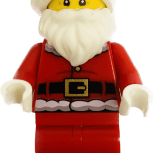 LEGO Santa Minifigure for Christmas Holidays.