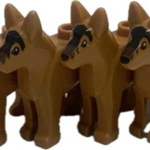 "LEGO Animals Dogs Pack of 4 Alsatian/German Shepherd"