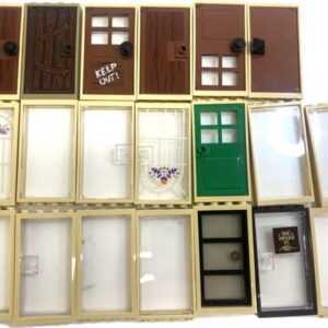 "LEGO Door and Window Fun Pack Tan Frames"