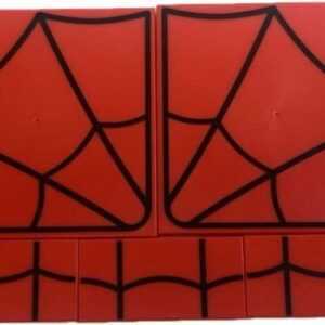 LEGO Tiles with Spider Web Pattern Pack of 5.