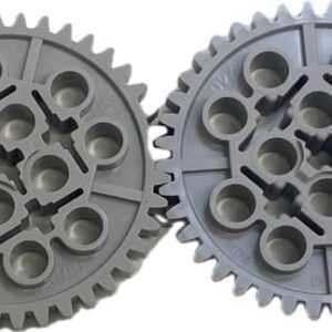 LEGO Technic 40 Tooth Gears Pack Of 2 Light Bluish Grey