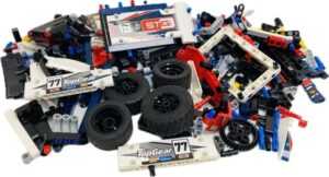 "LEGO Technic Top Gear Rally Car model"