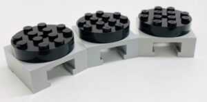 LEGO Turntable 4×4 Locking Grooved Base Pack