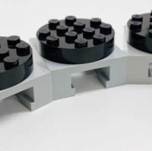 LEGO Turntable 4×4 Locking Grooved Base Pack