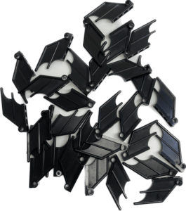 LEGO Black Bat / Dragon Tails 1×4 pack