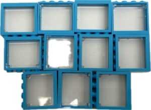 "LEGO Window Fun Pack Medium Azure Frames"