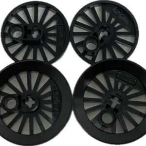 "LEGO Trains Wheels Pack of 4 Black"