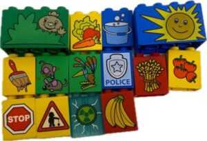 LEGO Duplo Mixed Printed Bricks Fun Pack.