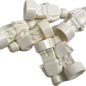 "LEGO Statuette / Trophy Pack of 6 White"