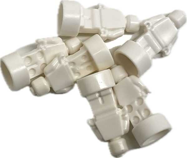 "LEGO Statuette / Trophy Pack of 6 White"