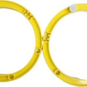 "LEGO Bright Light Yellow Support Girder Round Ring"