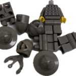 LEGO Vintage Castle Helmet Dark Grey Pack