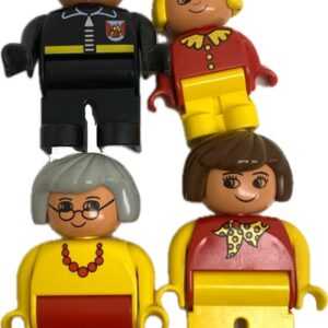 "LEGO Duplo People Fun Pack Mixed Vintage Figures"