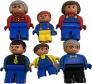 "LEGO Duplo People Fun Pack mixed figures."