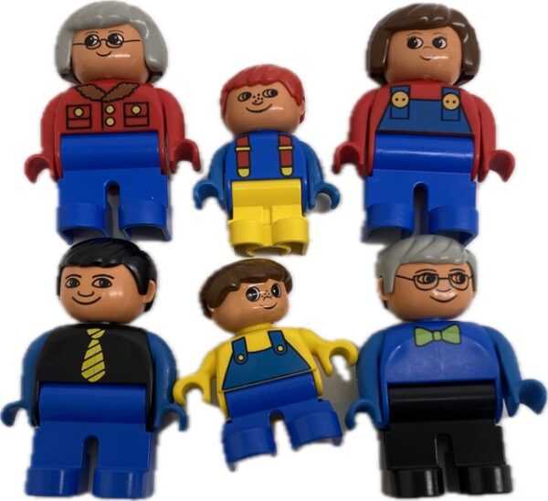 "LEGO Duplo People Fun Pack vintage figures"