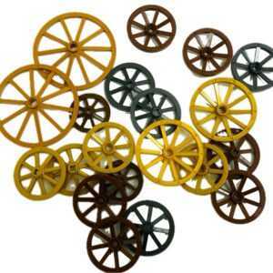 Colorful LEGO Cart Wheels Fun Pack