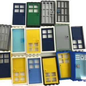 "LEGO Door Fun Pack Mixed Colours display"