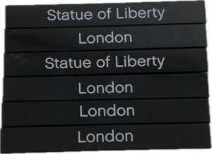 "LEGO Architecture Printed Tiles Mixed Pack London / Statue of Liberty"