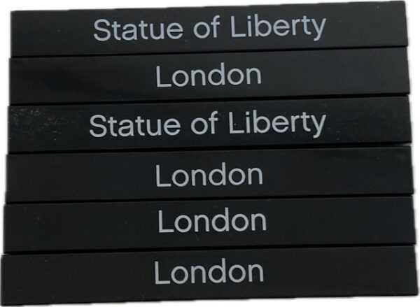 "LEGO Architecture Printed Tiles Mixed Pack London / Statue of Liberty"