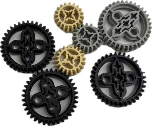 LEGO Technic Gears Fun Pack Mixed Colours assortment.