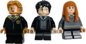 "LEGO Minifigure Fun Pack Harry Potter display"