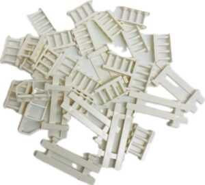 "LEGO White Fences Fun Pack Mixed Types"