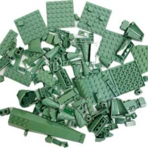 "LEGO Sand Green Mixed Pack assorted pieces"