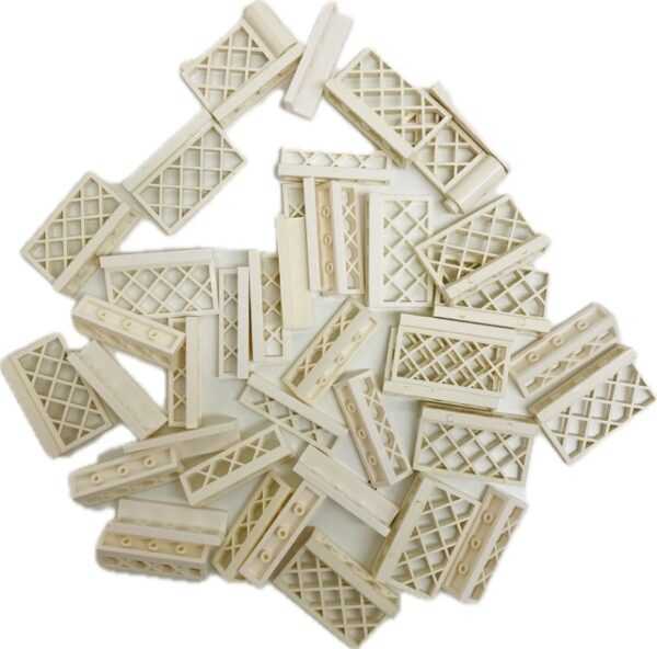 LEGO White Fences Fun Pack Mixed Grilles.