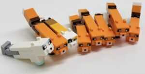 "LEGO Minecraft Animal Foxes Fun Pack"