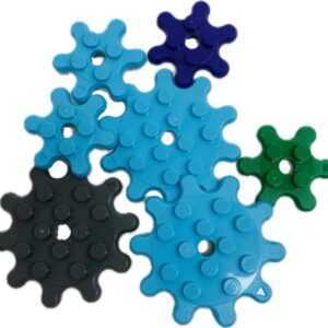 "LEGO Toothed Round Plates / Splat Gears"