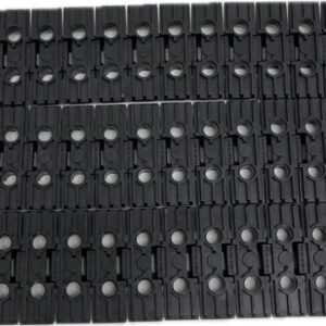 "LEGO Technic Tread Link Wide in black"