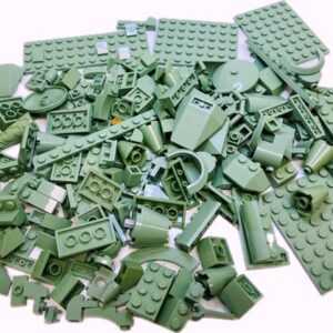 "LEGO Sand Green Mixed Pack in assorted pieces"