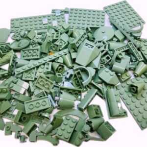 Alt text: "LEGO Sand Green Mixed Pack assortment"