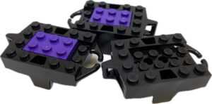 "LEGO Roller Coaster Car Pack of 3 Black"