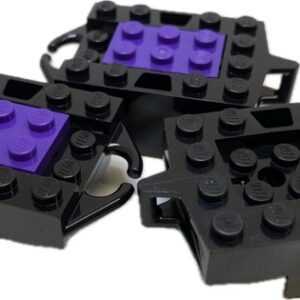 "LEGO Roller Coaster Car Pack of 3 Black"